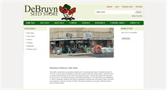 Desktop Screenshot of debruynseed.com